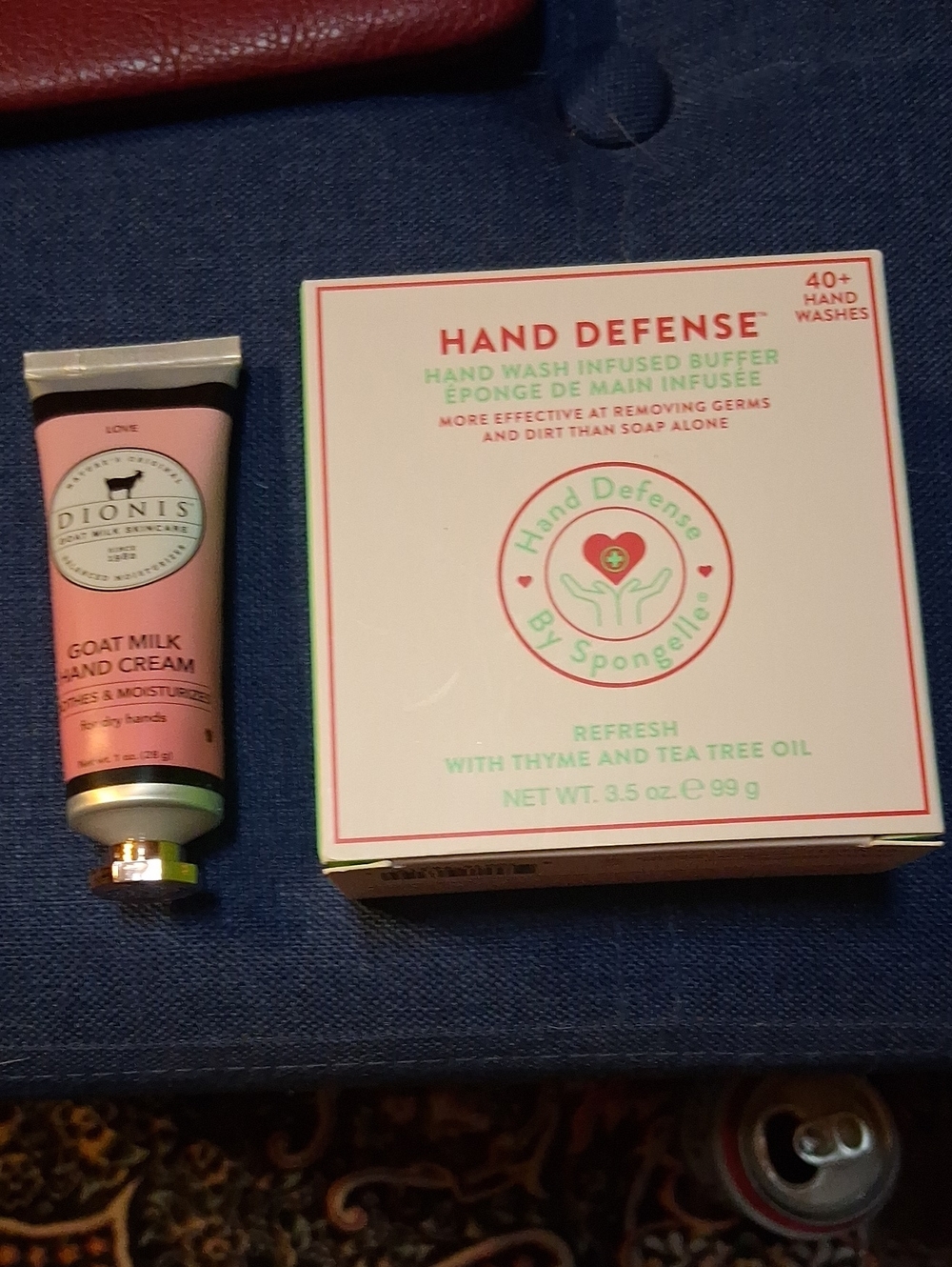 Goat Milk Hand Cream - Pink With 40 Wash Spongella